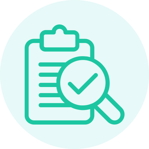 Icon representing insurance reviews at Abrams Insurance.